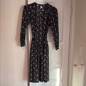 La Vie Floral Black Summer Dress